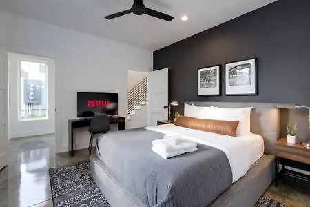 Stylish Nashville Home With Rooftop Deck Casa de Férias